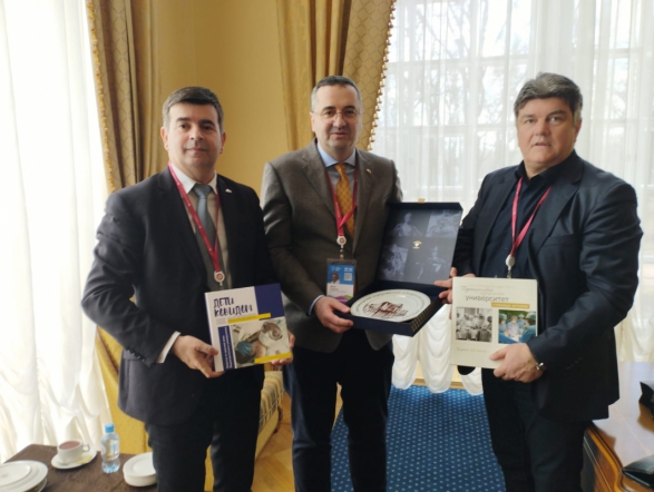 Ректор Педиатрического университета принял участие в открытии международного форума «Здоровое общество» 1