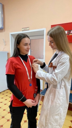 Педиатрический университет присоединился к Всероссийской акции «Георгиевская ленточка» 6