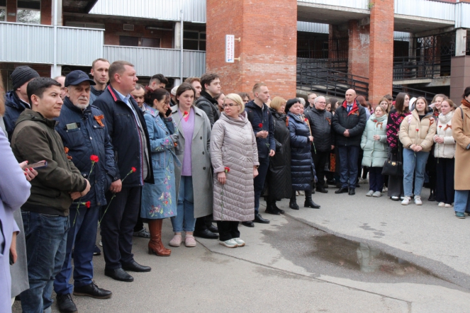 Война заканчивается, когда похоронен последний солдат: в Педиатрическом университете увековечили память сотрудников, погибших в годы Великой Отечественной войны 2