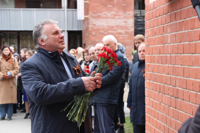 Война заканчивается, когда похоронен последний солдат: в Педиатрическом университете увековечили память сотрудников, погибших в годы Великой Отечественной войны