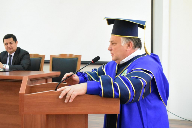 Дмитрий Иванов – почётный профессор Ташкентского Педиатрического медицинского университета 5