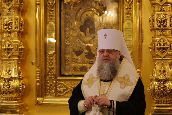 Выпускник Педиатрического института Митрополит Ростовский и Новочеркасский Меркурий (Игорь Иванов) выступил с обращением