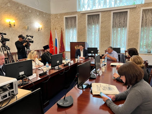 Представители Общественной палаты Ленинградской области встретились с ректором Педиатрического университета