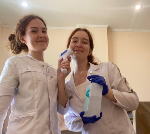 Студенческий отряд «Пенициллин» работает в «Орленке» 1