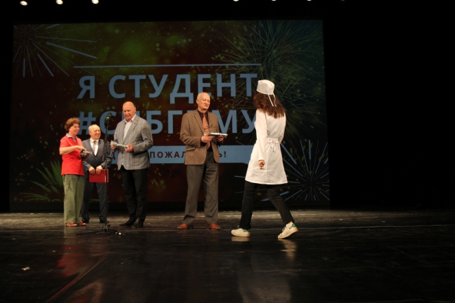 В Педиатрическом университете прошёл День первокурсника 48