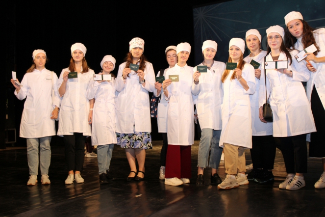 В Педиатрическом университете прошёл День первокурсника 55