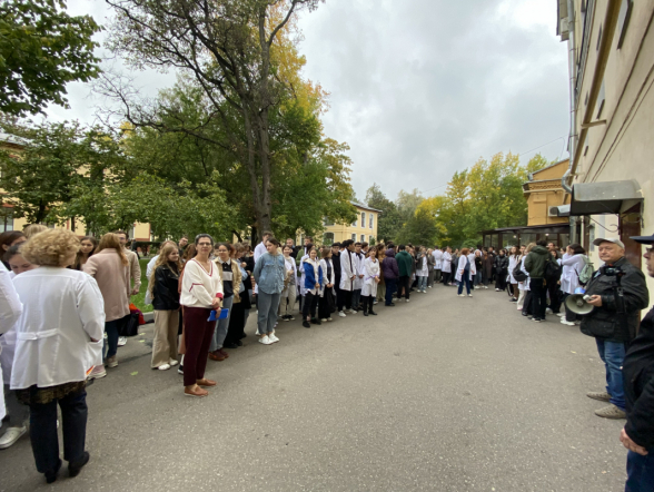 В Педиатрическом университете прошли плановые учения 8