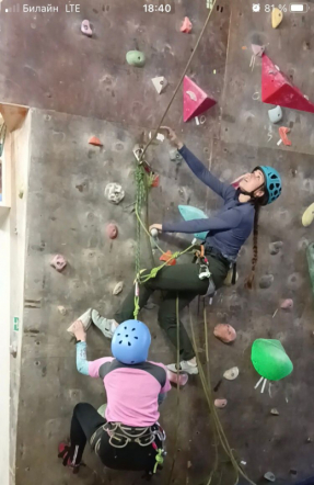 Студентка Педиатрического университета приняла участие в чемпионате вузов  по альпинизму 1