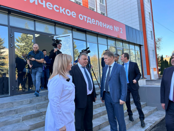 Ректор Педиатрического университета принял участие в рабочей поездке министра здравоохранения России Михаила Мурашко