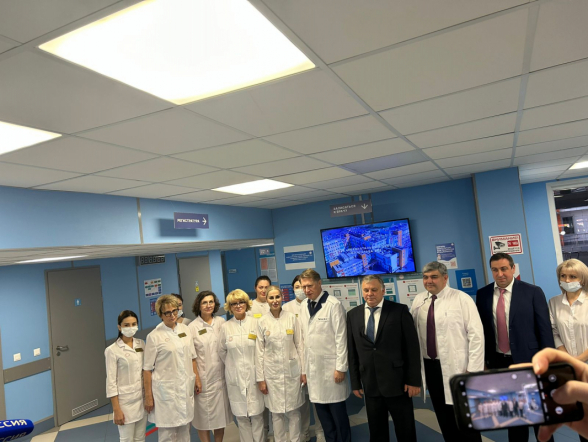 Ректор Педиатрического университета принял участие в рабочей поездке министра здравоохранения России Михаила Мурашко 3