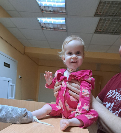 Диана Яковлева:  Верю, что дочка будет дышать без трахеостомы благодаря врачам Педиатрического университета