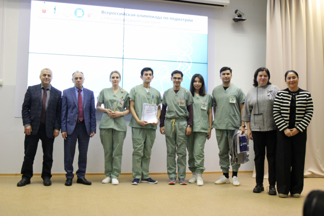 В Петербурге подвели итоги олимпиады «Будущее педиатрии» 19