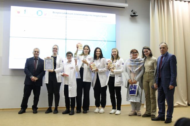 В Петербурге подвели итоги олимпиады «Будущее педиатрии» 34