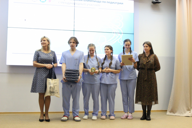 В Петербурге подвели итоги олимпиады «Будущее педиатрии» 44