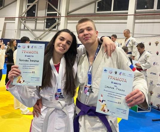 Студенты Педиатрического университета – бронзовые призеры Всероссийских студенческих соревнований по джиу-джитсу