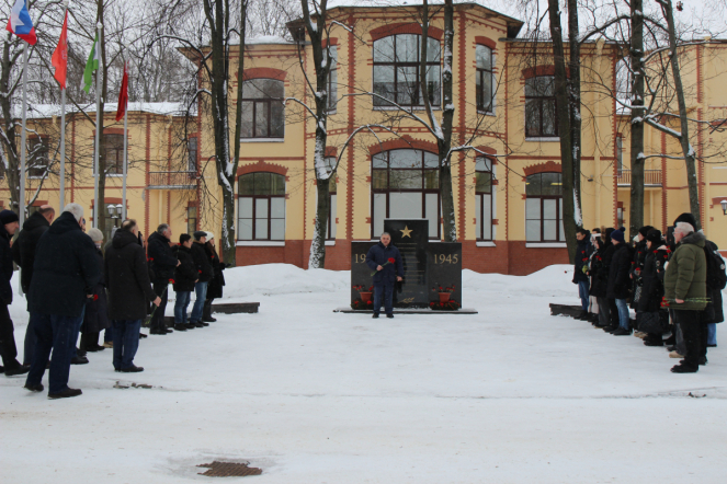 В Педиатрическом университете прошёл митинг, посвящённый 81-ой годовщине прорыва блокады Ленинграда 4