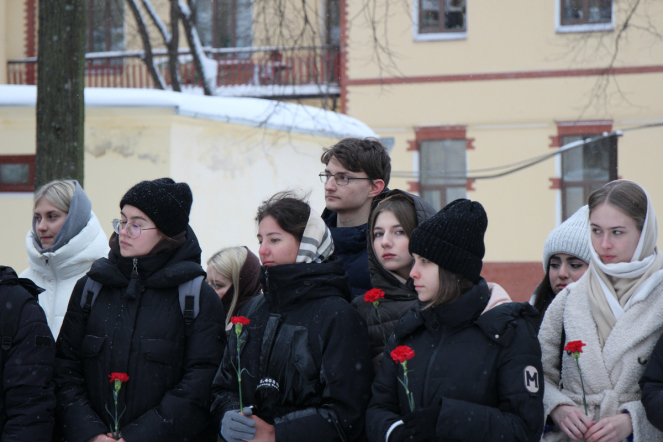 В Педиатрическом университете прошёл митинг, посвящённый 81-ой годовщине прорыва блокады Ленинграда 5