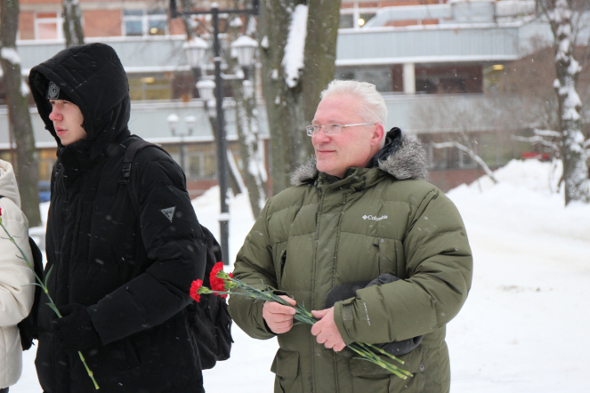 В Педиатрическом университете прошёл митинг, посвящённый 81-ой годовщине прорыва блокады Ленинграда 13