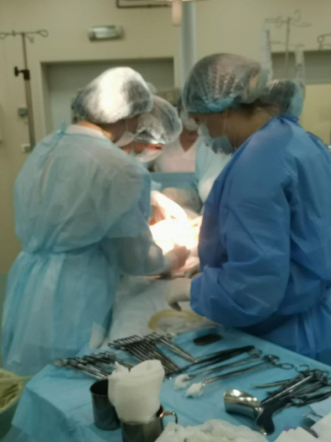 В ходе рабочей поездки в Кемерово, врачи Педиатрического университета выполнили операцию роженице с тяжёлой акушерской патологией 7