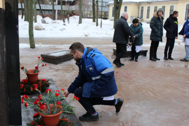 Педиатрический университет почтил память защитников Ленинграда