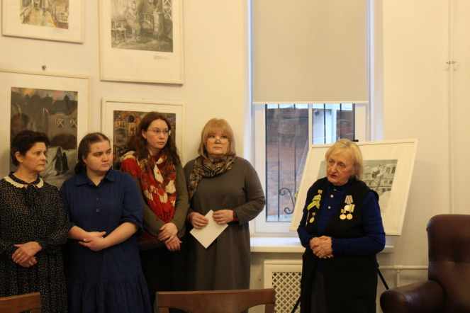 В музее Педиатрического университета открыли выставку «Память поколений», посвящённую 80-летней годовщине освобождения Ленинграда от блокады 15