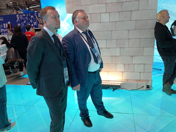 Ректор Педиатрического университета посетил выставку-форум «Россия» 1