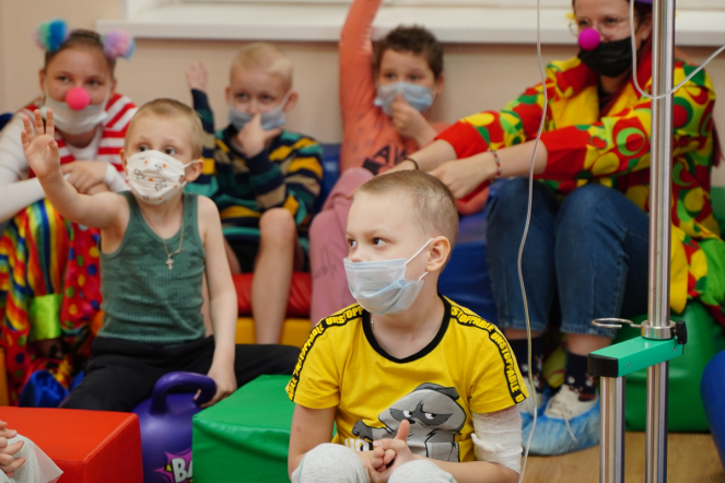 Для пациентов онкологического отделения Педиатрического университета устроят праздник