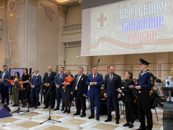 Сотрудники  Педиатрического университета награждены медалью «За жертвенное служение» 5