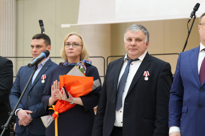 Сотрудники  Педиатрического университета награждены медалью «За жертвенное служение» 10