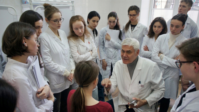 В Педиатрическом университете состоялось отчётное собрание студенческого научного общества кафедры дерматовенерологии