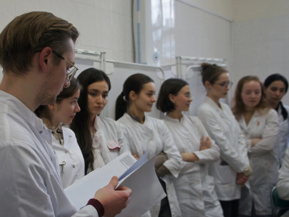 В Педиатрическом университете состоялось отчётное собрание студенческого научного общества кафедры дерматовенерологии 3