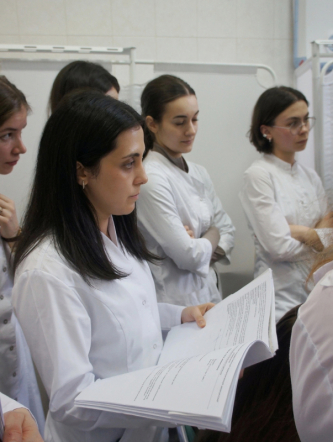 В Педиатрическом университете состоялось отчётное собрание студенческого научного общества кафедры дерматовенерологии 6