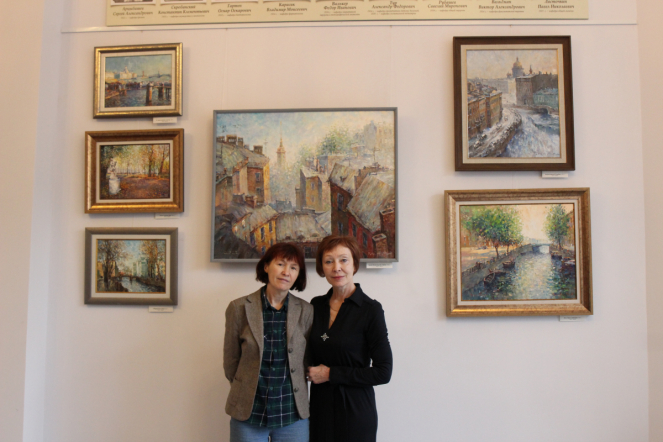 В Педиатрическом университете открыли выставку работ петербургского художника Роберта Мифа 3