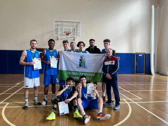 Баскетболисты СПбГПМУ – бронзовые призеры фестиваля спорта