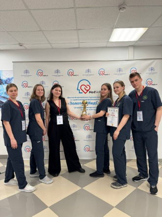 Команда Педиатрического университета завоевала «Золотой МедСкил» 1