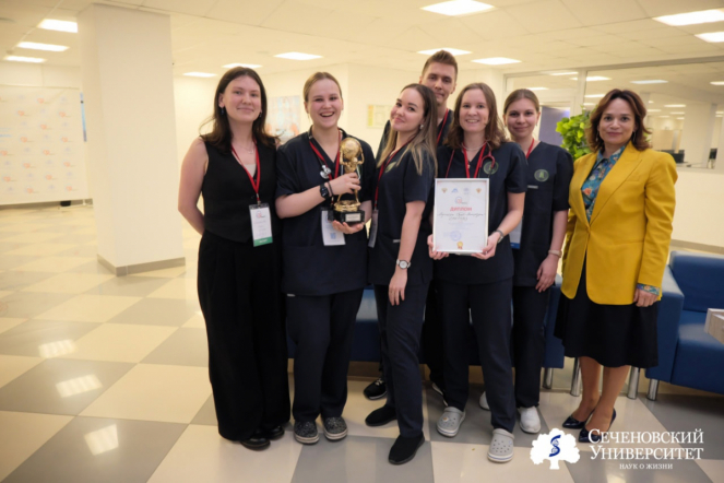 Команда Педиатрического университета завоевала «Золотой МедСкил» 14