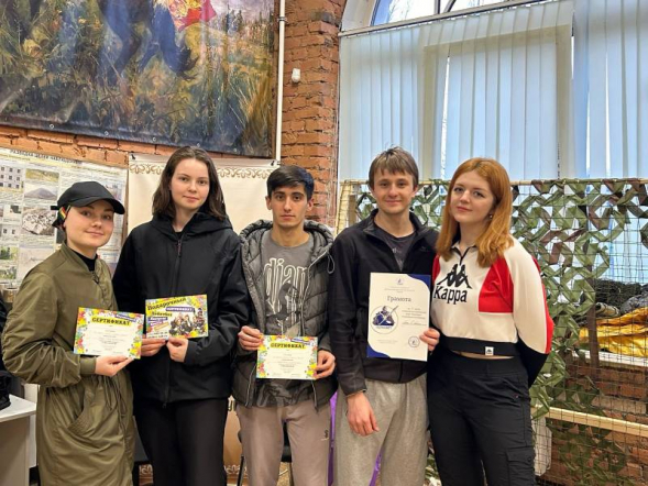 Команда педиатрического университета заняла 3-е место в военно-патриотической игре «Пересвет»