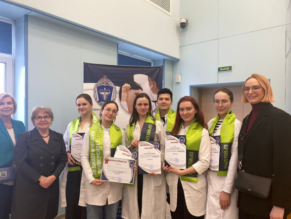 Будущие врачи Педиатрического университета – бронзовые призеры олимпиады по пульмонологии 1
