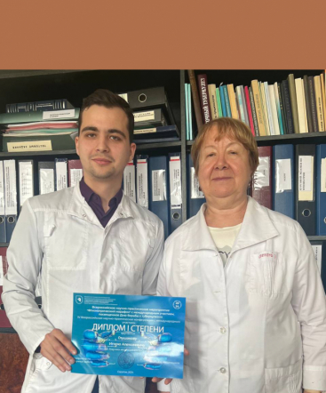 Ординатор Педиатрического университета по специальности «Фтизиатрия» - золотой призер Всероссийской конференции
