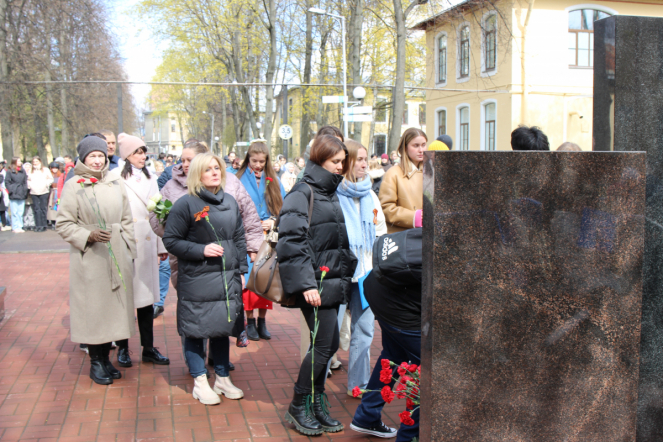 В Педиатрическом университете проведены торжественные мероприятия, посвящённые Дню Победы 2