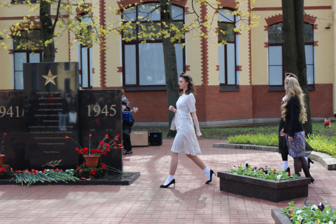 В Педиатрическом университете проведены торжественные мероприятия, посвящённые Дню Победы 6