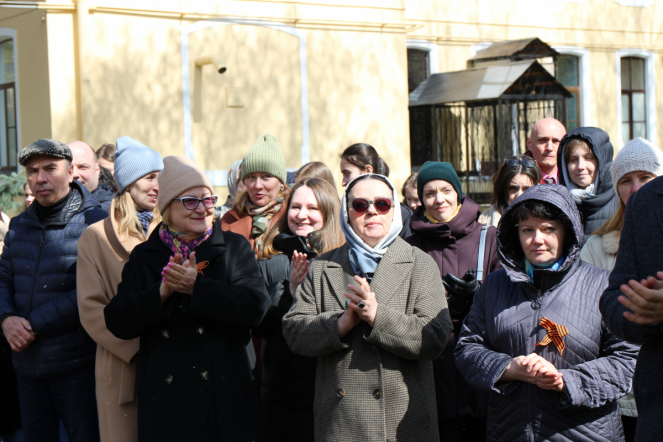 В Педиатрическом университете проведены торжественные мероприятия, посвящённые Дню Победы 48
