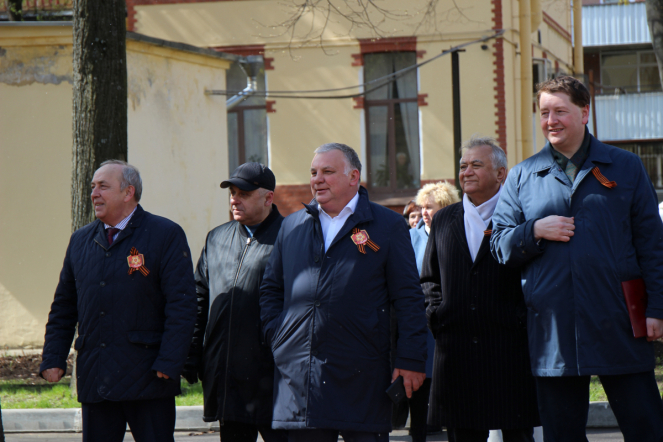 В Педиатрическом университете проведены торжественные мероприятия, посвящённые Дню Победы 54