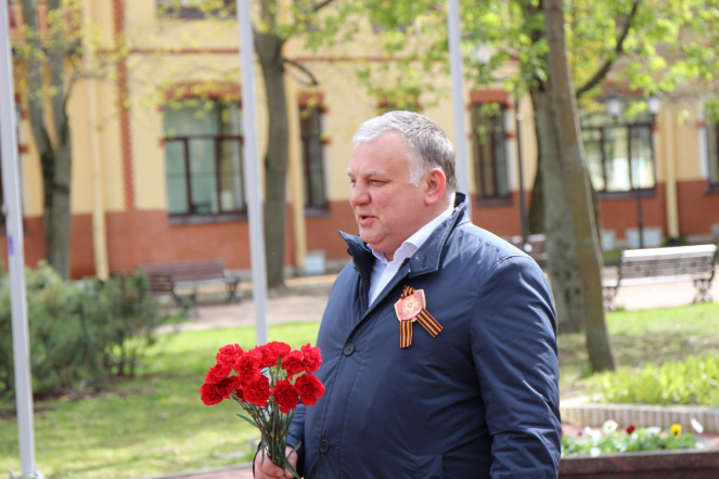 В Педиатрическом университете проведены торжественные мероприятия, посвящённые Дню Победы 91