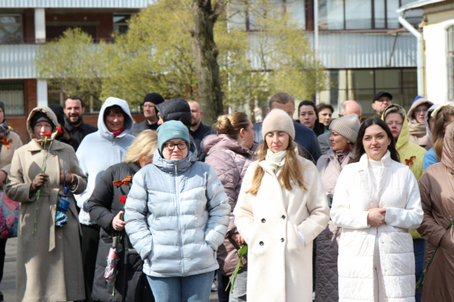 В Педиатрическом университете проведены торжественные мероприятия, посвящённые Дню Победы 93