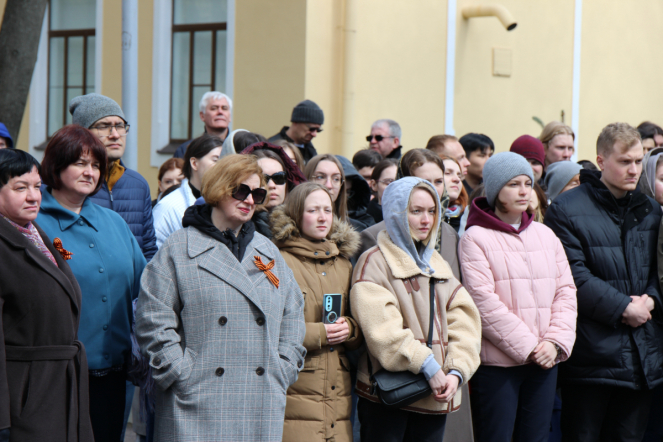 В Педиатрическом университете проведены торжественные мероприятия, посвящённые Дню Победы 97