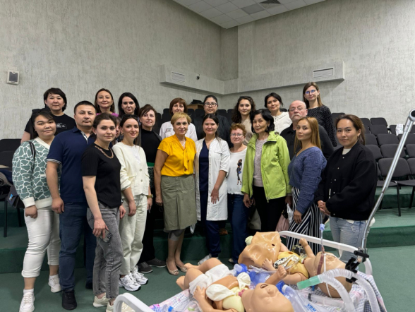 Эксперты Педиатрического университета провели курс повышения квалификации для врачей Казахстана 1