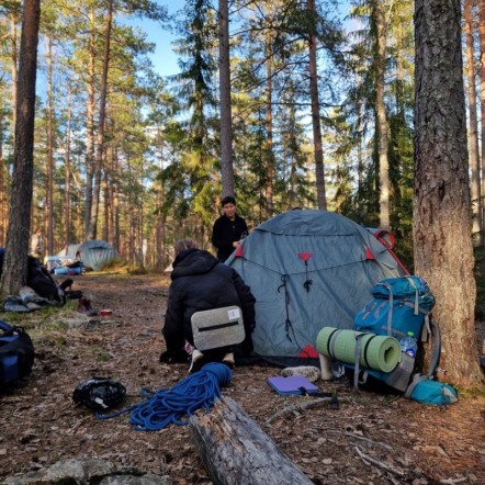 Туристический клуб Педиатрического университета «НеНой» вернулся со слета 4