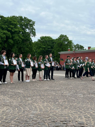 Студенческие медицинские отряды Педиатрического университета открыли трудовой сезон 2024 3