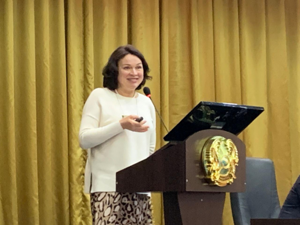 Профессор Педиатрического университета провела мастер-класс для оториноларингологов в Казахстане 5